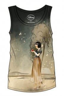 Snow White and the Seven Dwarfs - Sublimation Girlie Tank Top Snow White & Apple