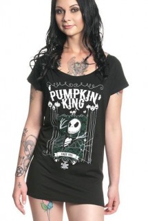 Nightmare Before Christmas - Ladies T-Shirt King Jack