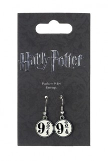 Harry Potter - Pendientes Platform 9 3/4 (plateado)