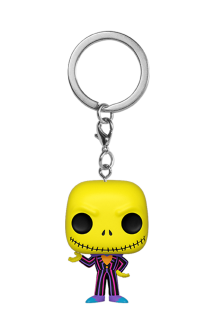 Pop! Keychain: Nightmare Before Christmas: Black Light - Jack