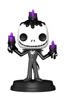 Pop! Super: The Nightmare Before Christmas - Jack Skellington Holding Candles (Light Up!) 6"