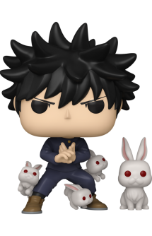 Pop! Animation: Jujutsu Kaisen - Buddy Megumi Fushiguro w/Rabbits