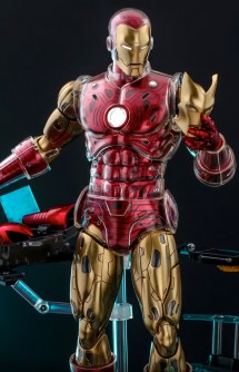 Marvel The Origins Collection Figura Iron Man 1/6 Deluxe Version Hot Toys