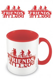 Stranger Things - Taza Coloured Inner  Friends Dont Lie